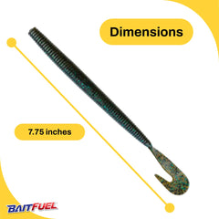 American Baitworks BAITFUEL Mega Bopper in water showing neutral buoyancy