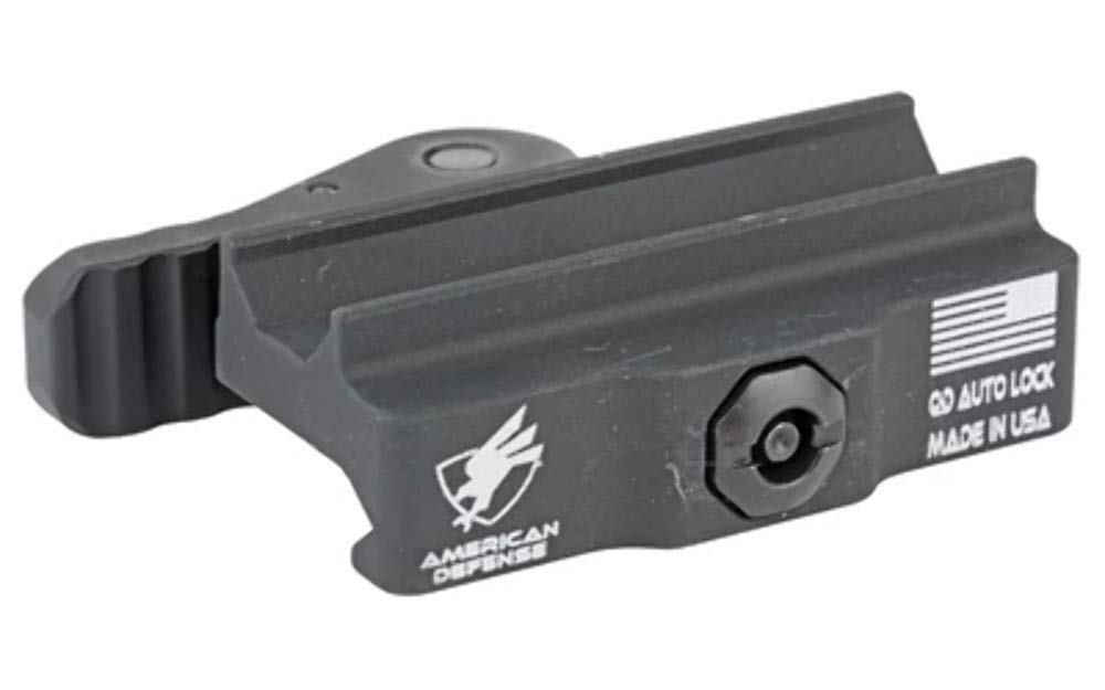 American Defense Mfg AM DEF MED Base mounted on MINI ACOG or Aimpoint for secure optic mounting