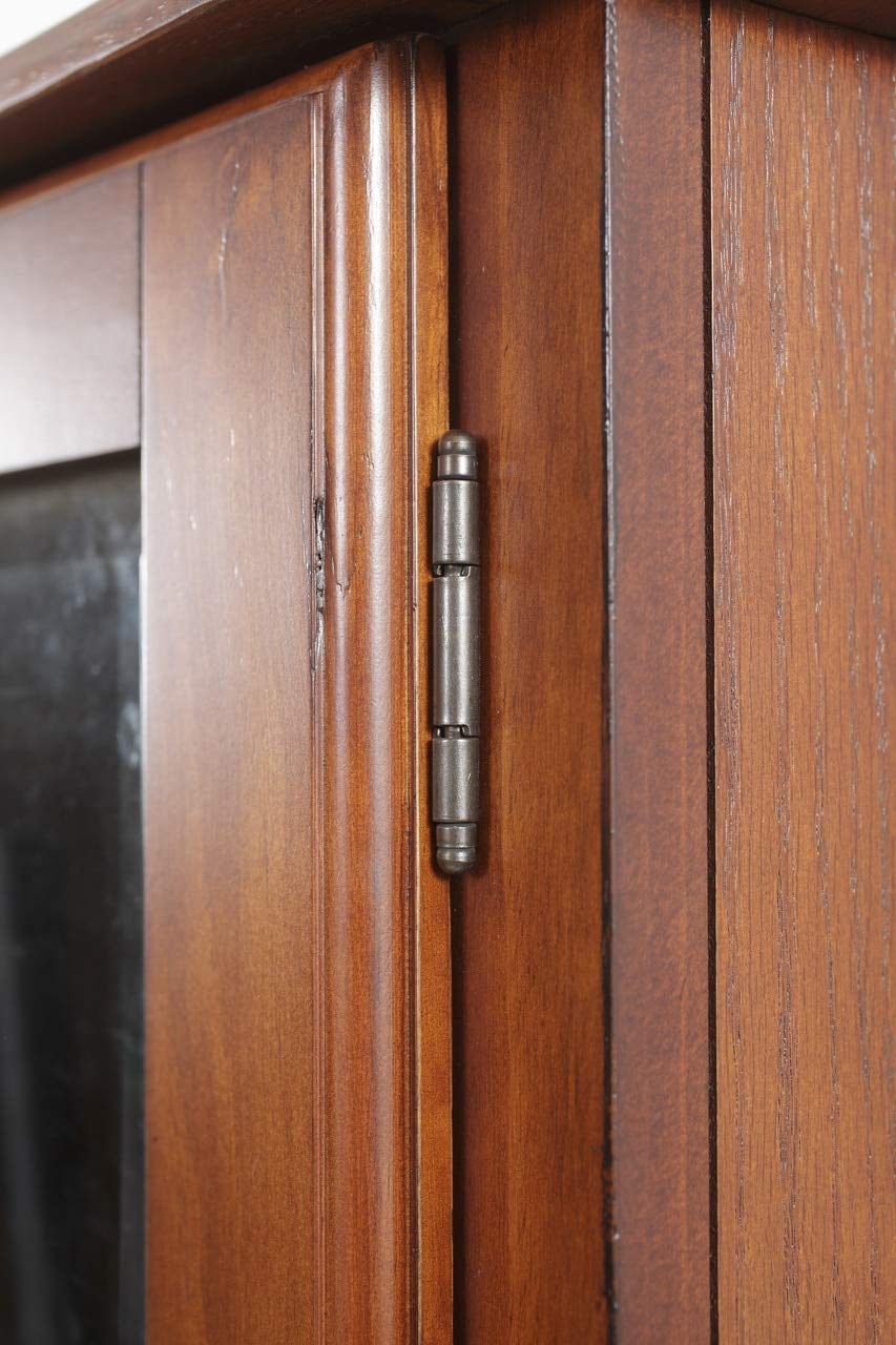 Interior view showing drop-down door and ammo storage area