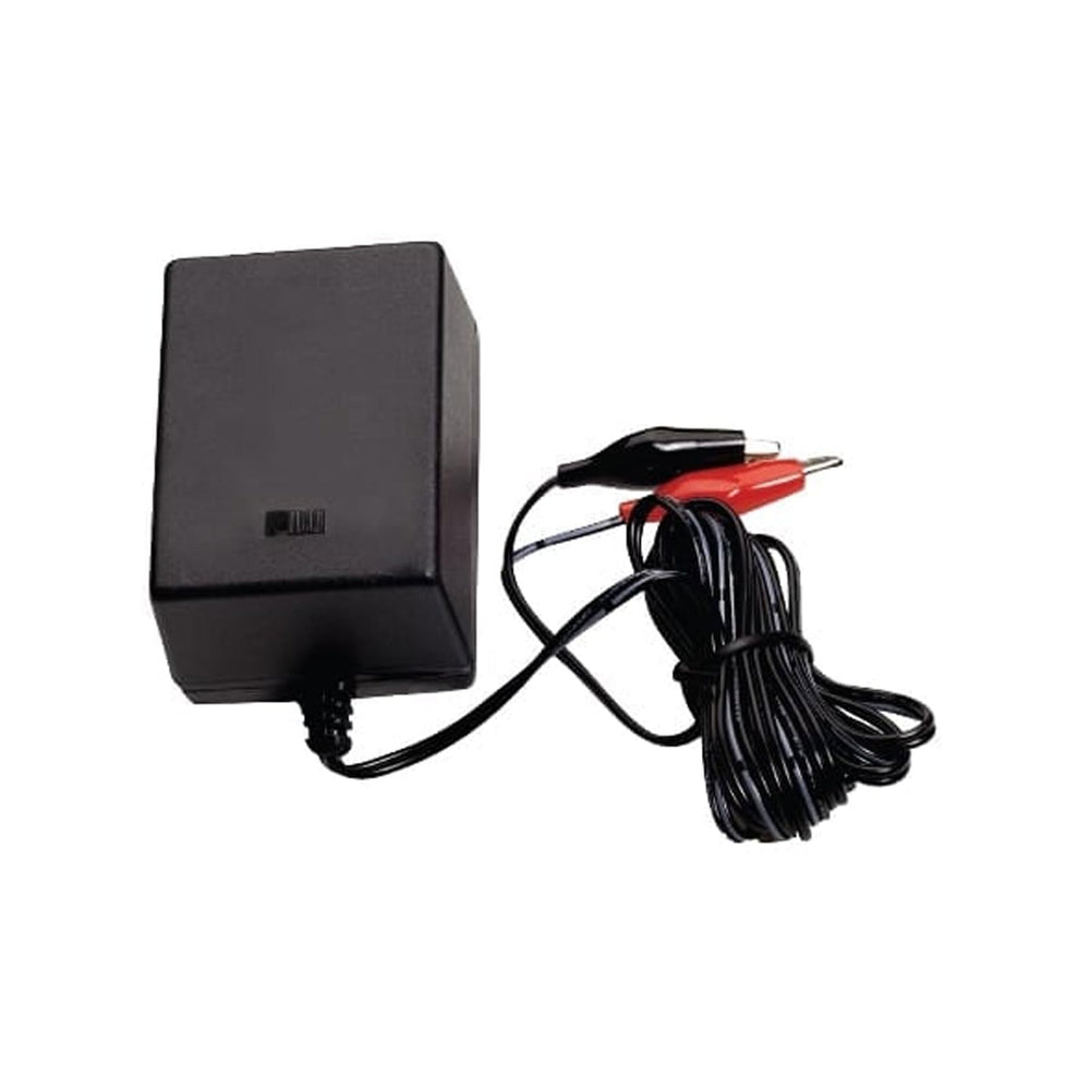 American Hunter 6V/12V charger with switch for versatile feeder battery charging