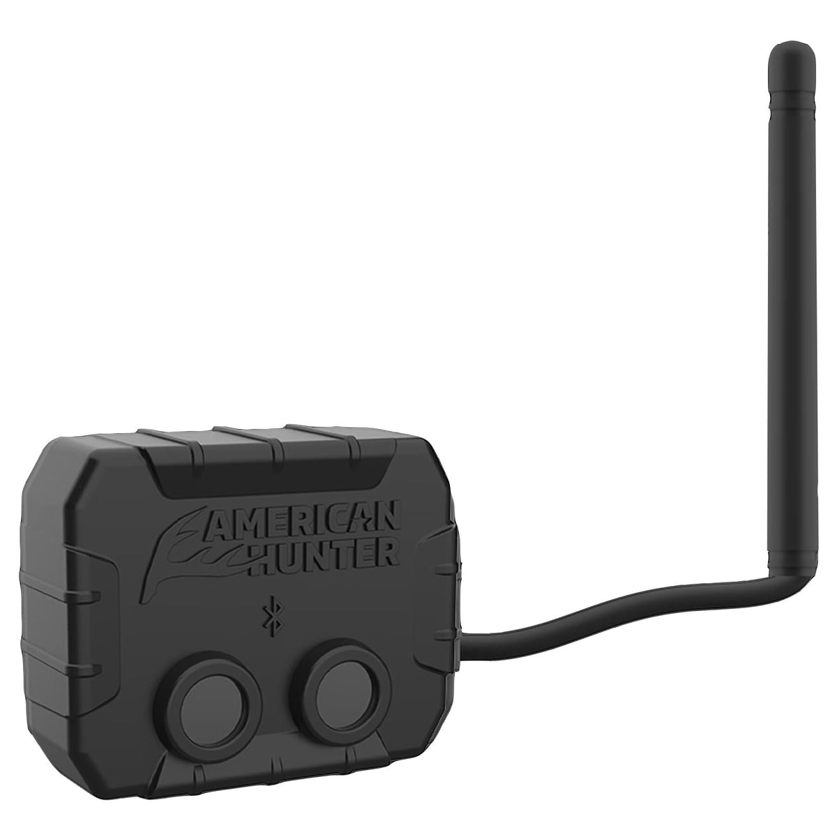 American Hunter Feeder Meter front view showing compact sensing device for quick checks.
