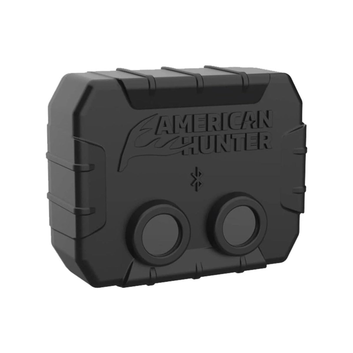 American Hunter Feeder Meter infrared sensor detecting feed level inside a feeder.