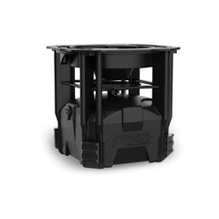AMERICAN HUNTER hanging feeder mounted securely for field placement
