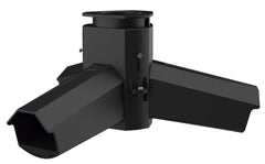 American Hunter WF gravity feeder head attachment, mounted view, reliable gravity-fed delivery.