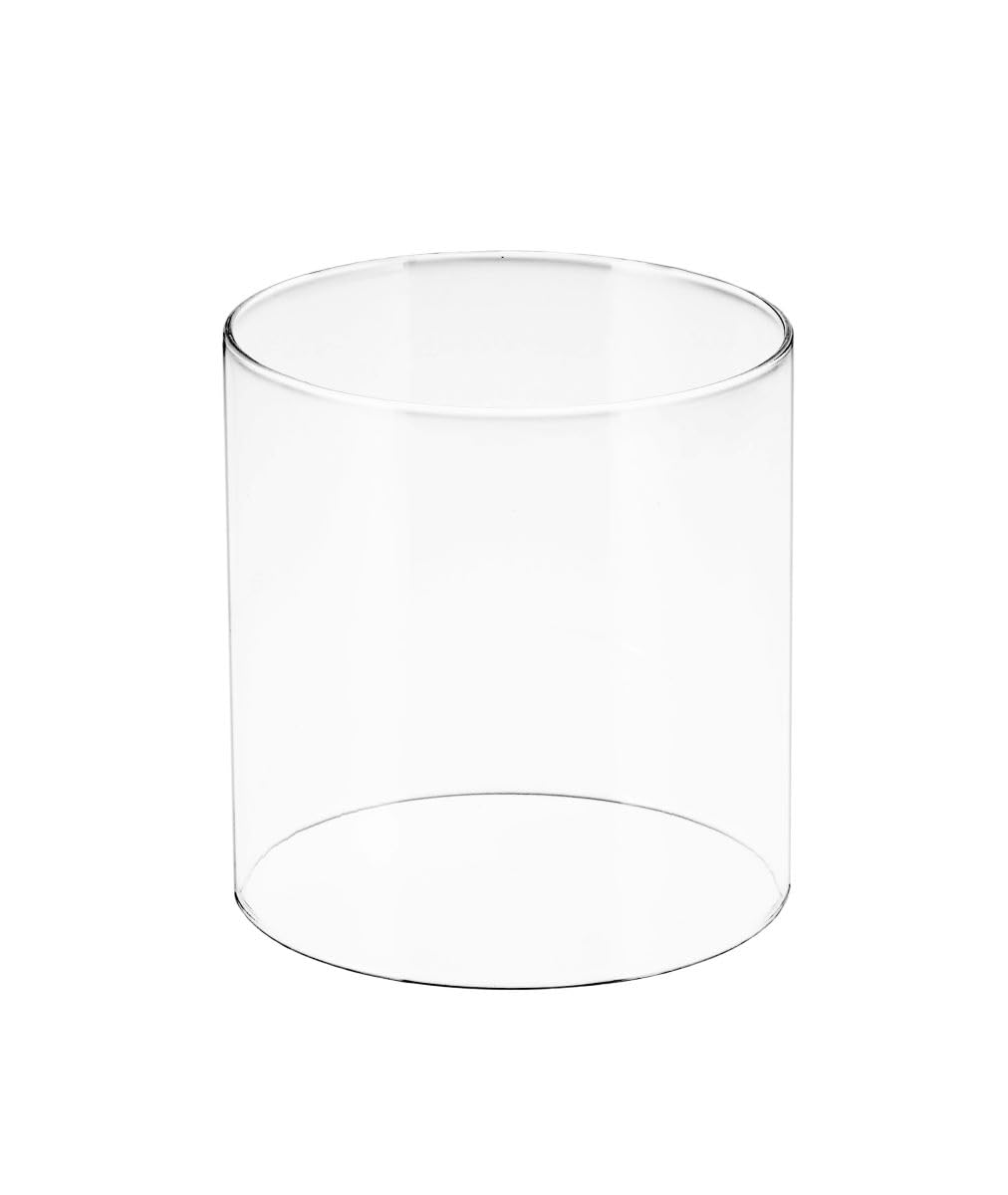 American Mantle lantern globe in clear borosilicate glass for durable, clear illumination.