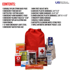 American Red Cross winter gloves and hand warmers for warmth and protection