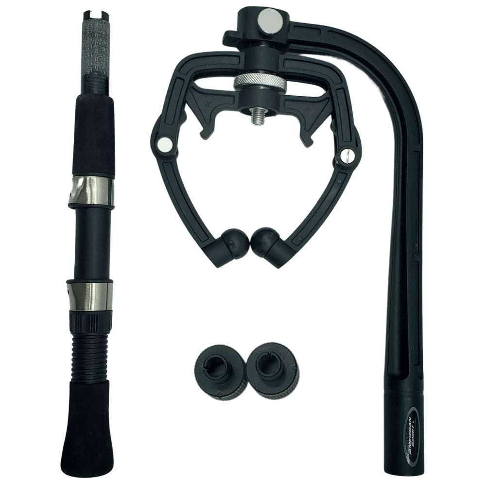 American Spirit line winder helps you spool lines quickly and neatly.