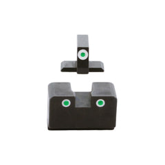 AmeriGlo Classic rear sight with two tritium lamps for precise low-light alignment