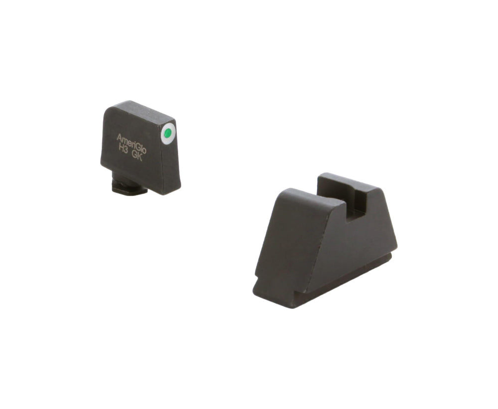 AmeriGlo Glock 3XL Tall front sight with green Tritium for fast, low-light aiming