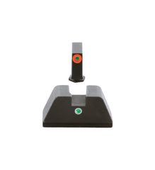 AmeriGlo Glock rear i-Dot sight with green Tritium for reliable alignment.