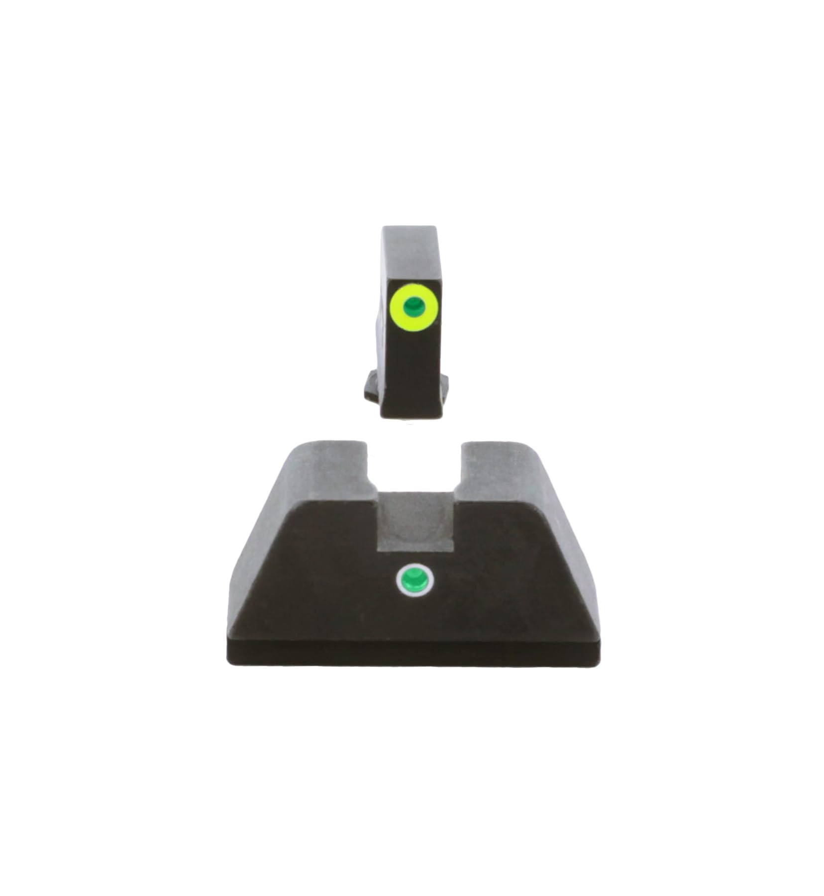 AmeriGlo Glock rear green dot provides rapid target acquisition in dim light.