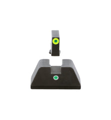 AmeriGlo Glock rear green dot provides rapid target acquisition in dim light.