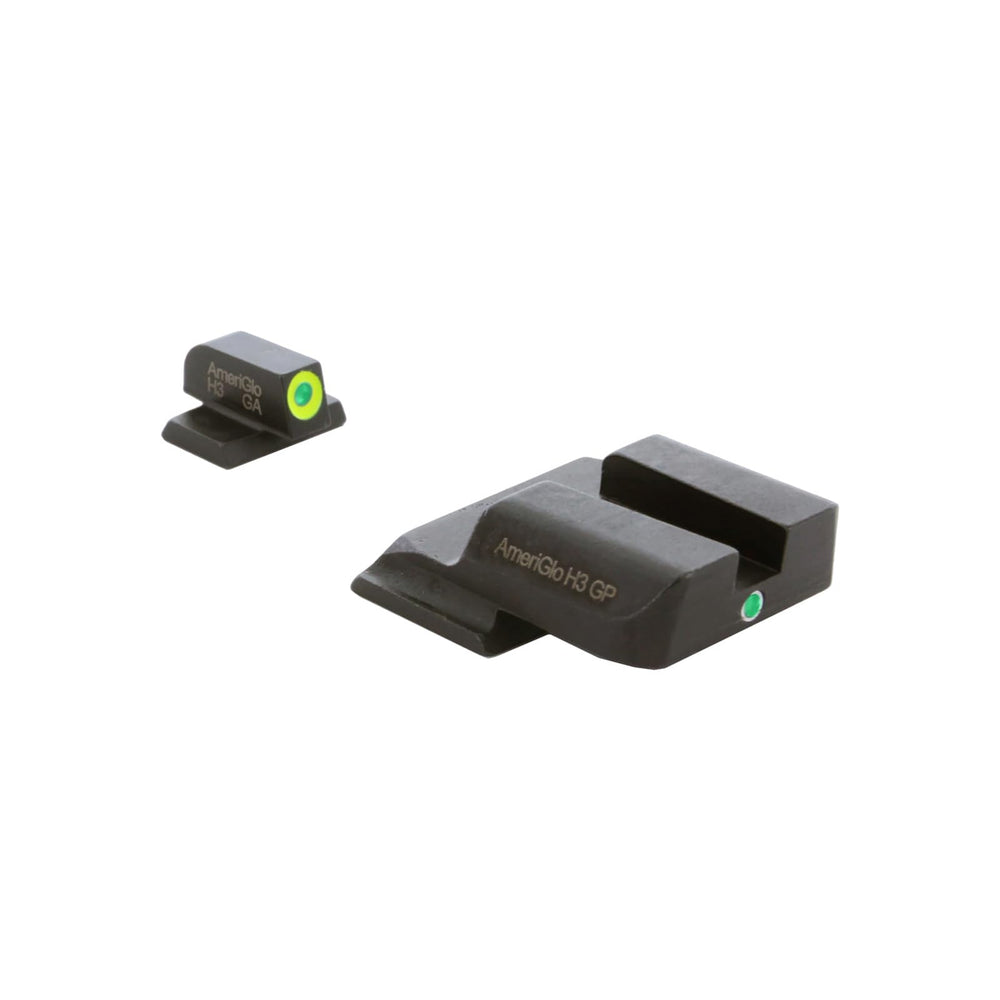 AmeriGlo I-Dot sight set packaging showing complete contents for easy install.