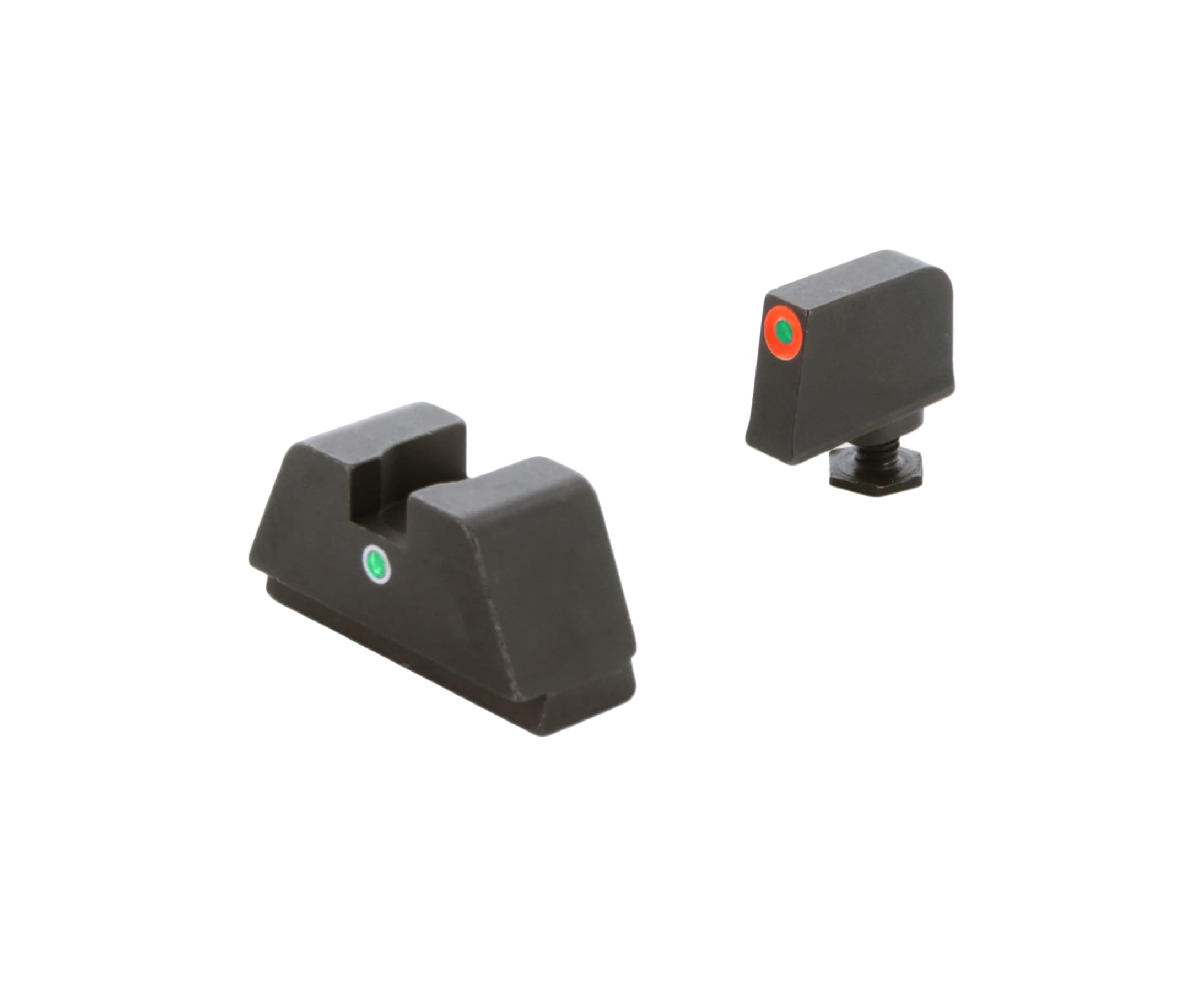 AmeriGlo optic-ready sight set for Glock XL tall MOS, for co-witness.