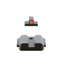 AmeriGlo Protector rear sight: black serrated U notch for precise alignment.