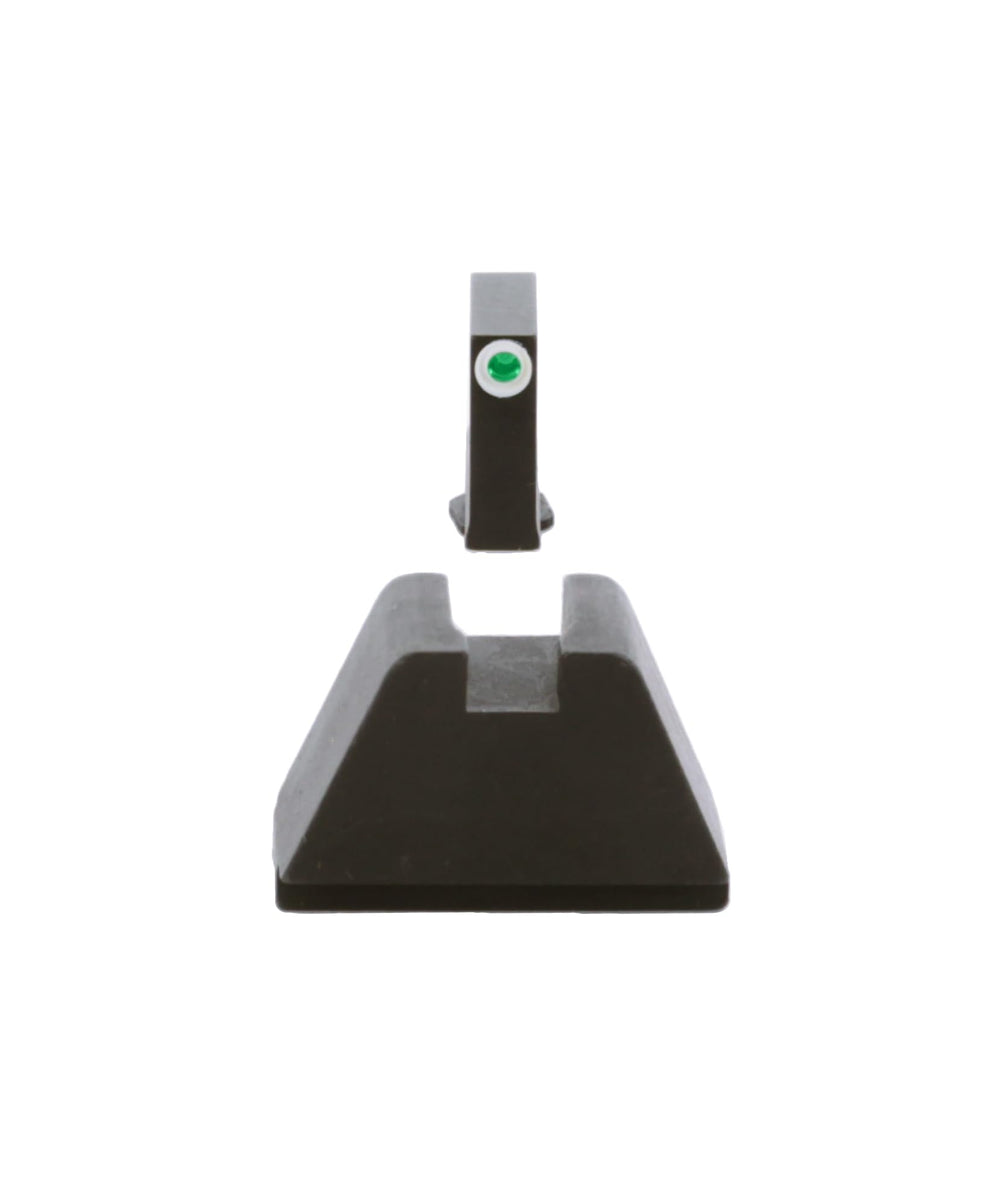 AmeriGlo rear sight 507 flat black for Glock co-witness with optic