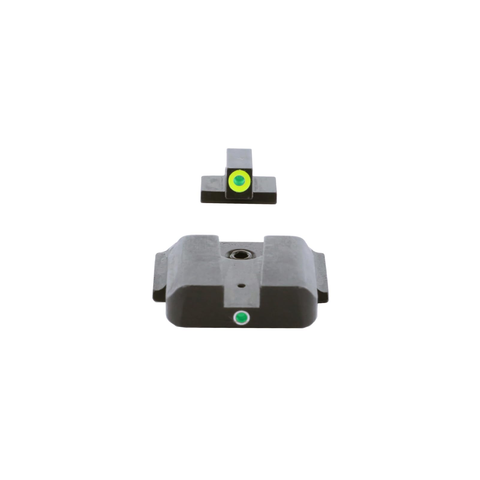 AmeriGlo I-Dot Green rear sight dot improves quick alignment in dim light.