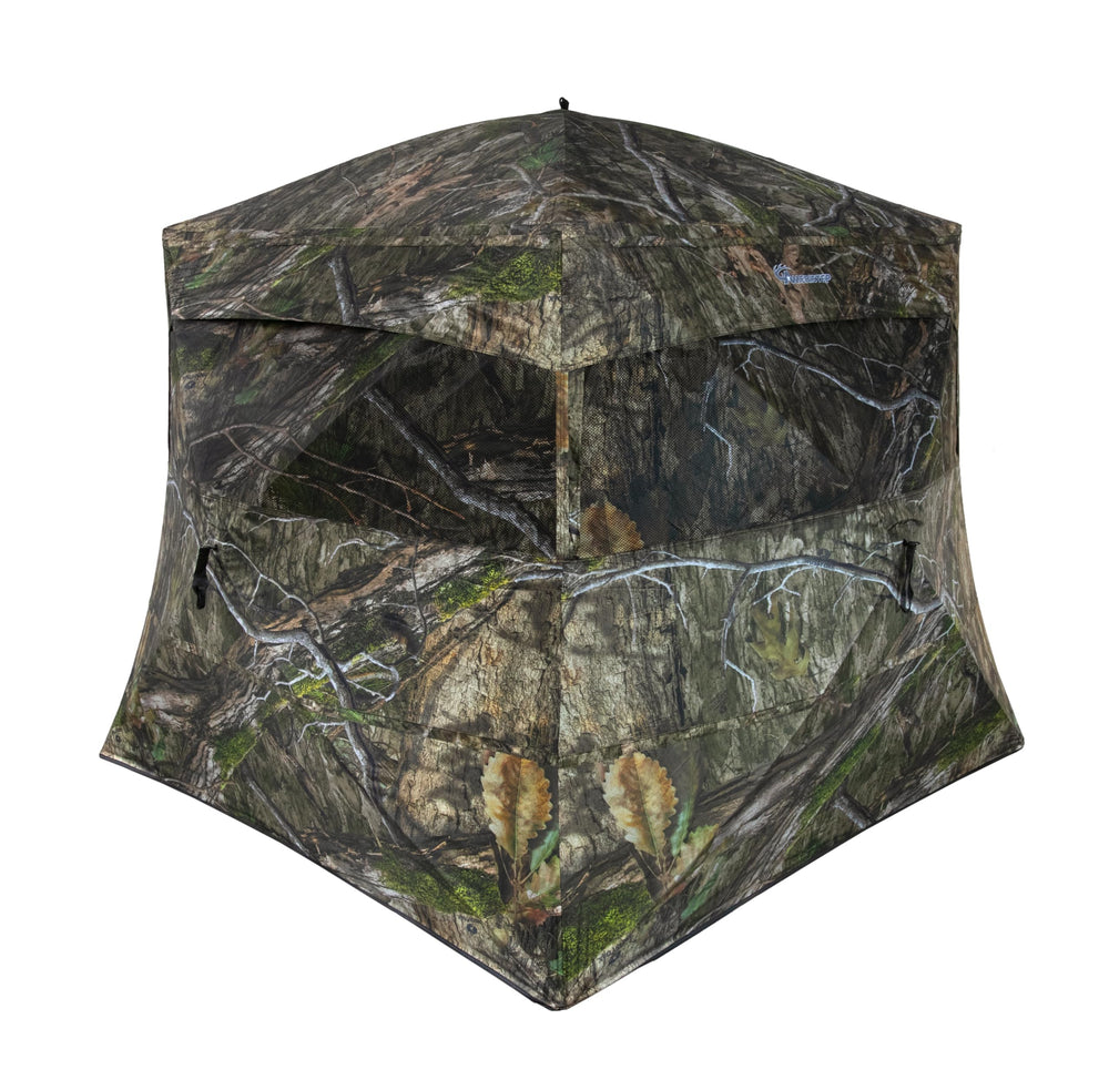 Ameristep Banshee exterior wide-bottom footprint with room for gear