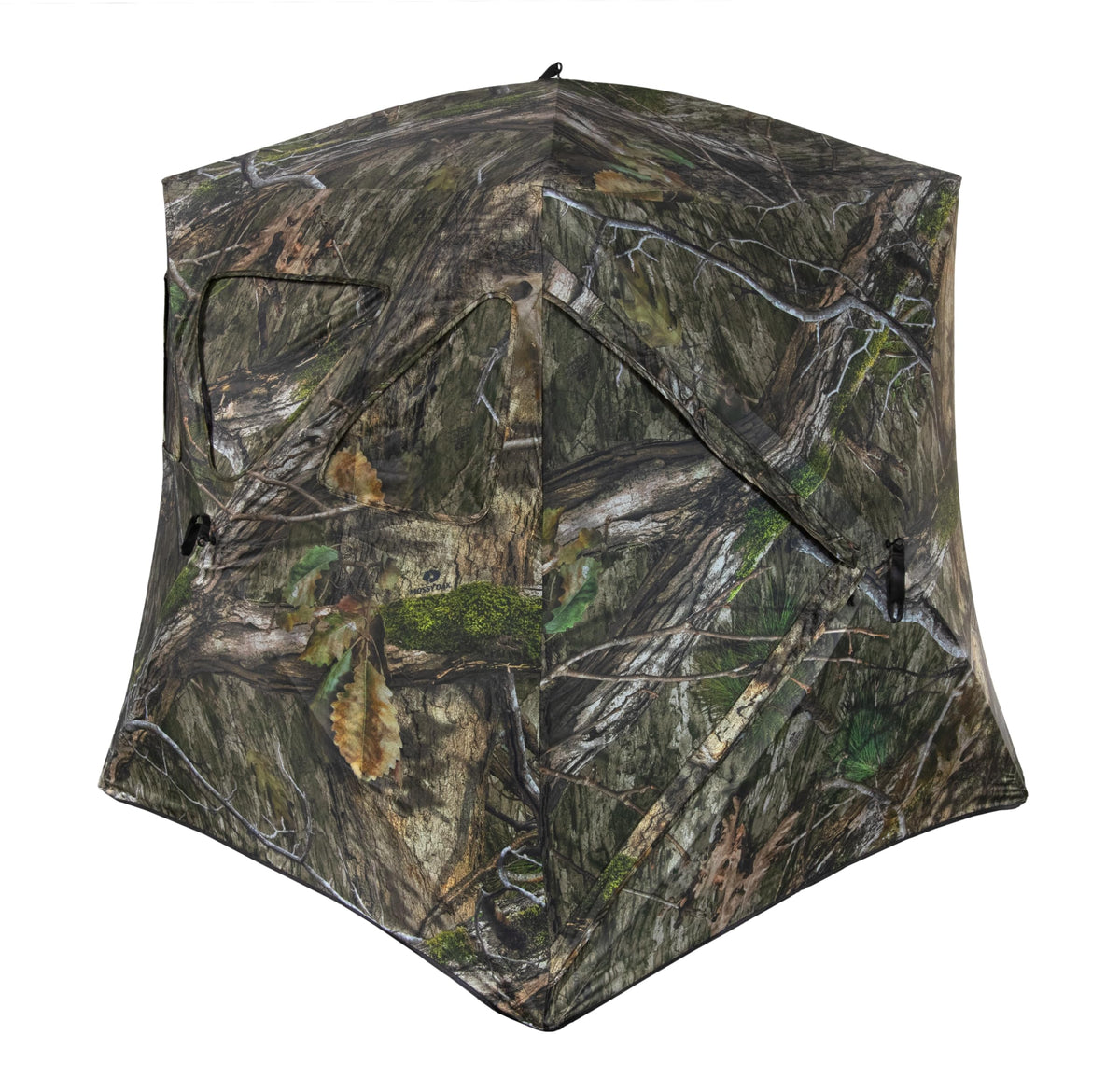 Ameristep Care Taker exterior camouflage blends with terrain for stealth