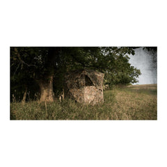Shoot-through mesh windows on Ameristep Care Taker Ground Blind