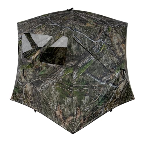 Ameristep Care Taker 78-inch shooting width enables wide shooting angles.