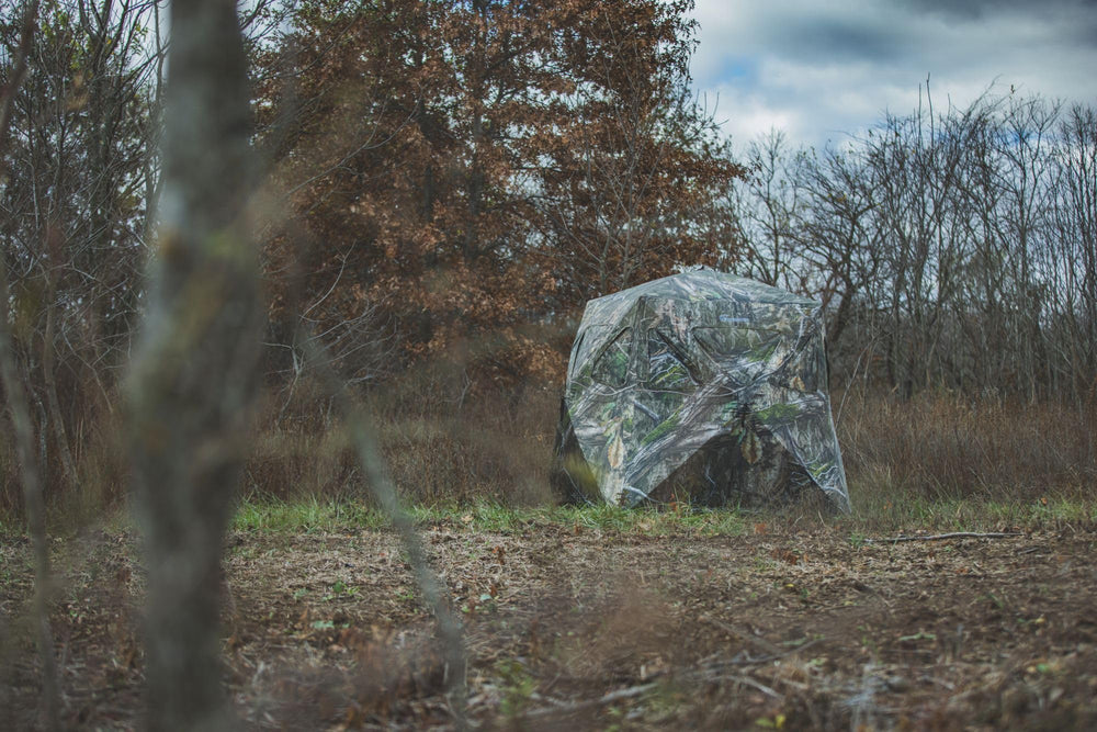 Ameristep Care Taker Spider Hub frame enables quick setup