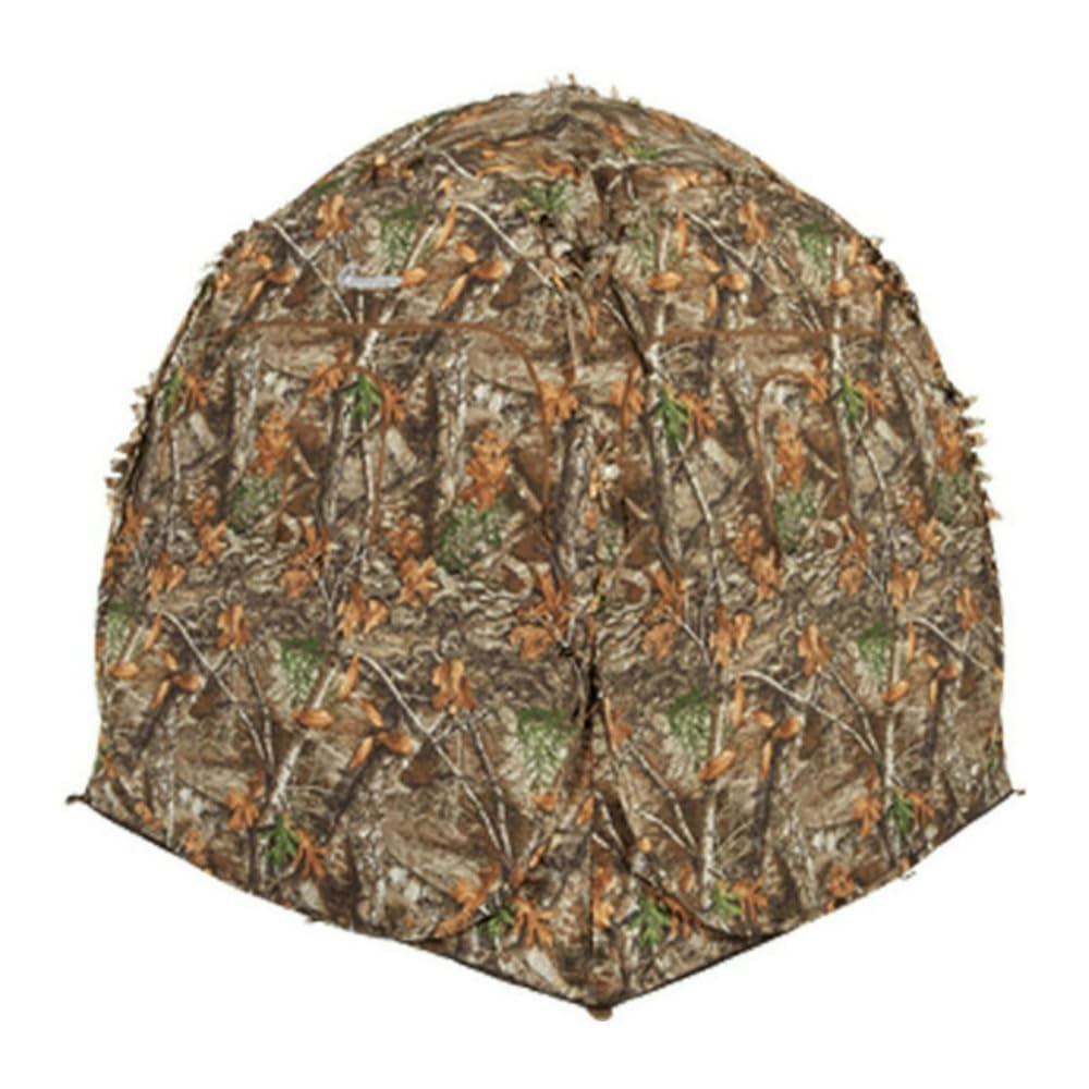 Ameristep Durashell Plus fabric close-up highlights durable matte camouflage