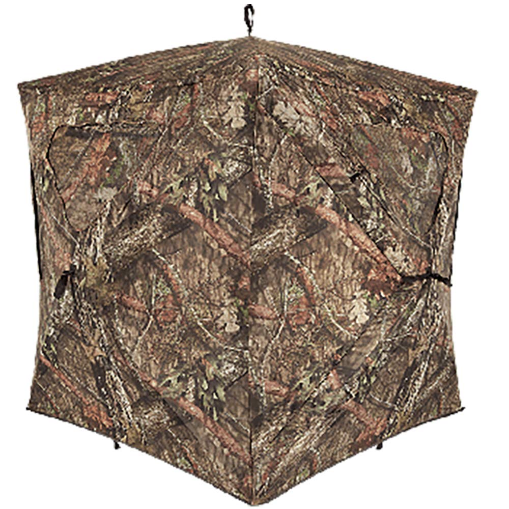 Ameristep DuraShell Plus fabric offers lightweight durability against weather during hunts.