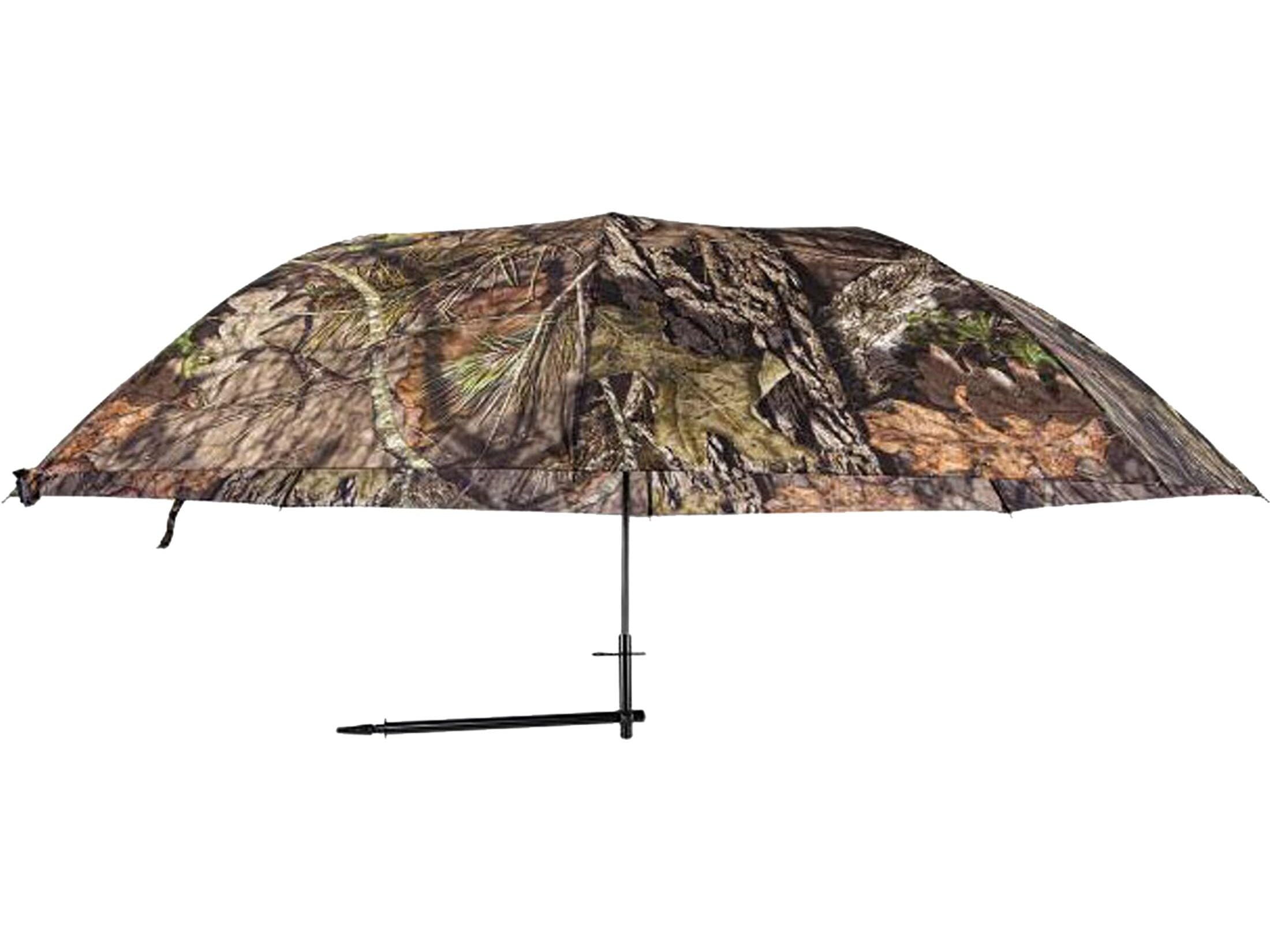 Ameristep Hunter's Umbrella shields treestands from rain and sun with Break-Up Country camo