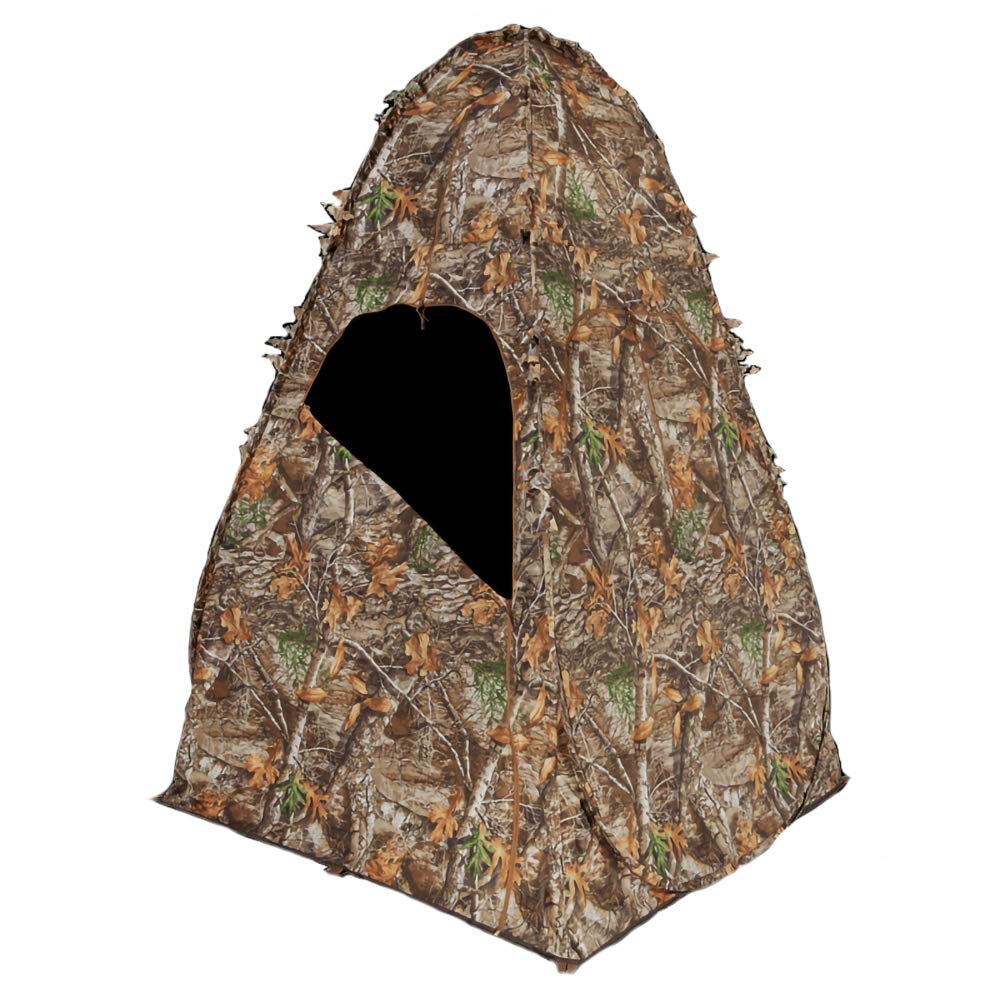 Ameristep Outhouse ground blind with Mossy Oak Break-Up Country camouflage