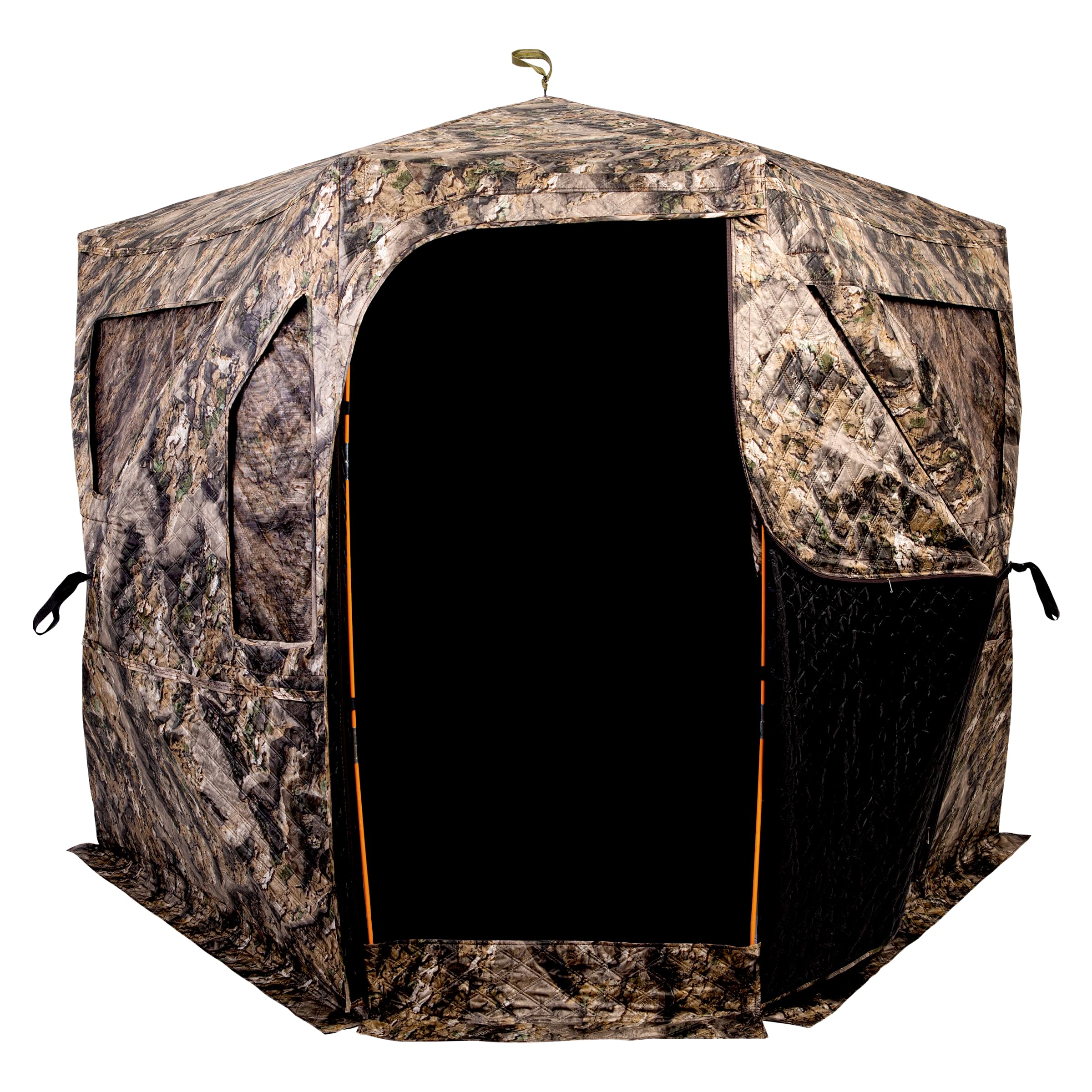 Pro Series Thermal Hub Blind with five-hub design in Mossy Oak Elements Terra