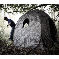 Ameristep ShadowGuard interior coating reduces shadows and conceals scents in hunts.