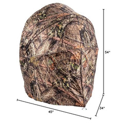Ameristep Tent Chair Blind ShadowGuard coating reduces shadows and scents during hunts.