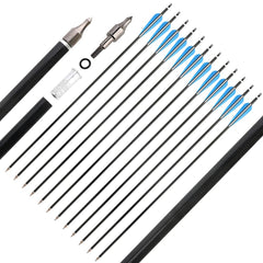 AMEYXGS 30-inch arrow length for consistent practice shots