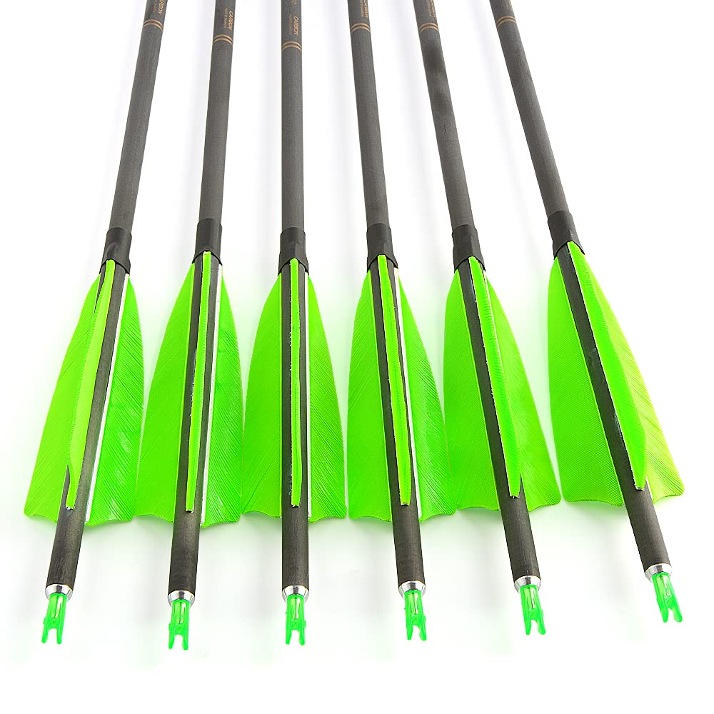 AMEYXGS adjustable-nock arrow for quick bow tuning without glue.
