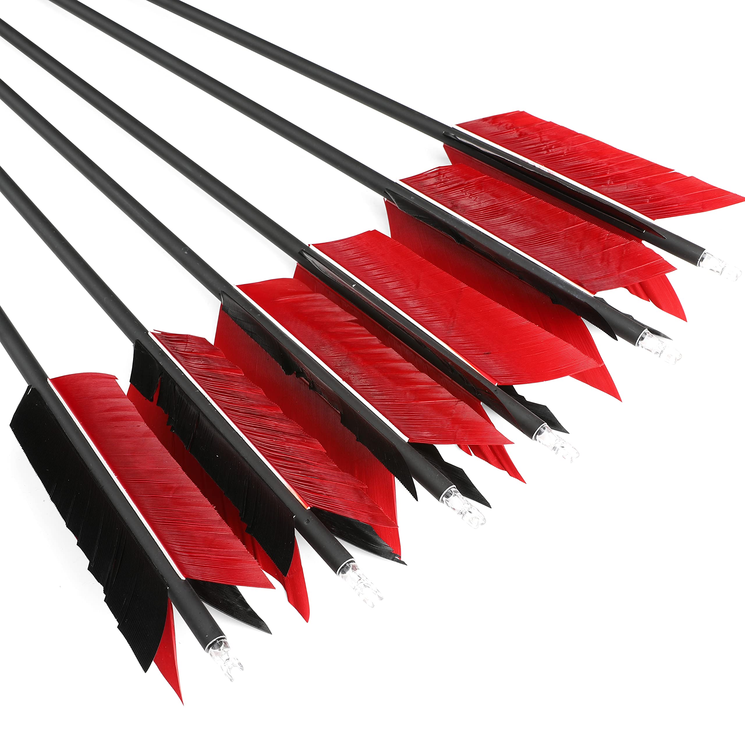 AMEYXGS archery arrows suitable for compound and recurve bows and practice.