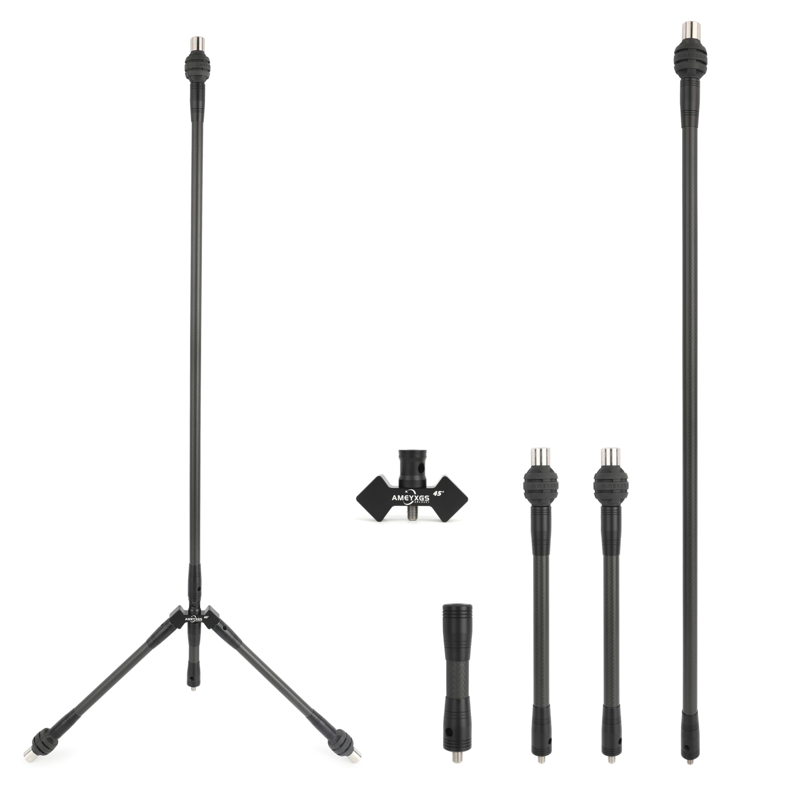 AMEYXGS archery bow stabilizer 28-inch for improved stability during aim