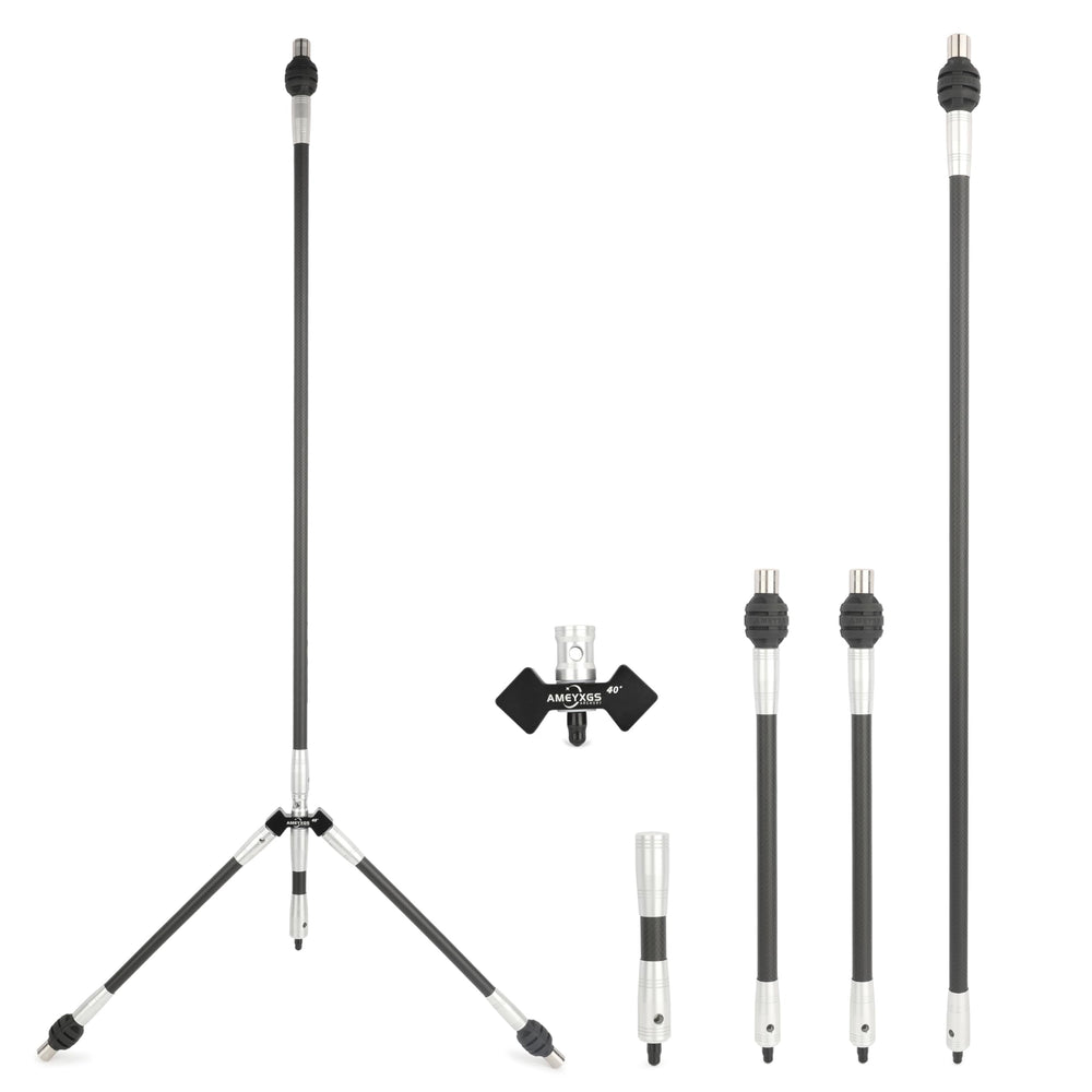 AMEYXGS archery bow stabilizer 30-inch bar for steadier shots
