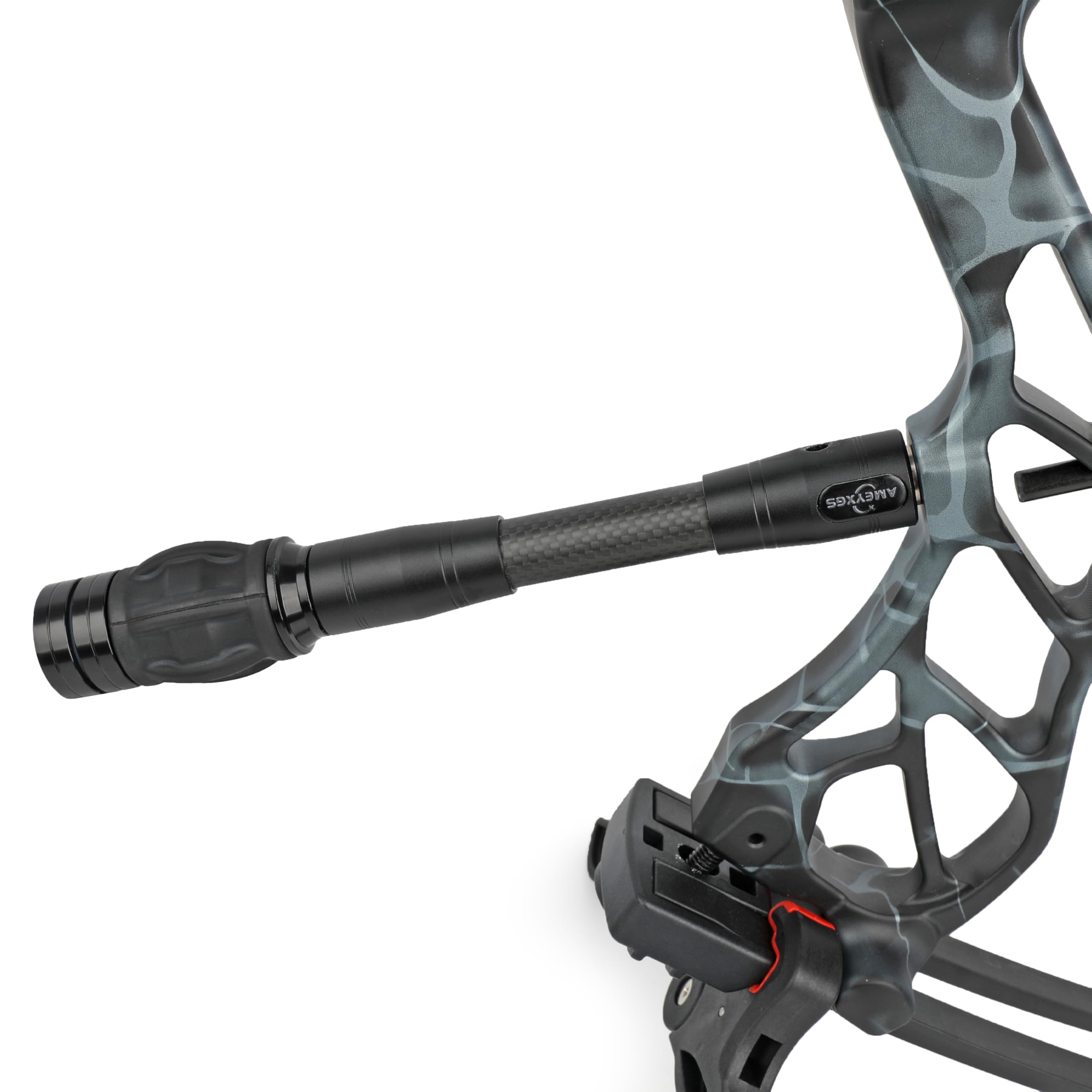 AMEYXGS archery stabilizer 8in rod improves stability during follow-through