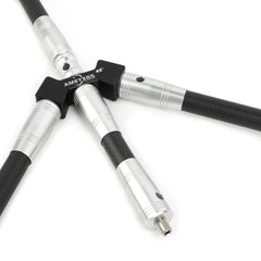AMEYXGS 40-degree V bar stabilizer in silver supports weight distribution.