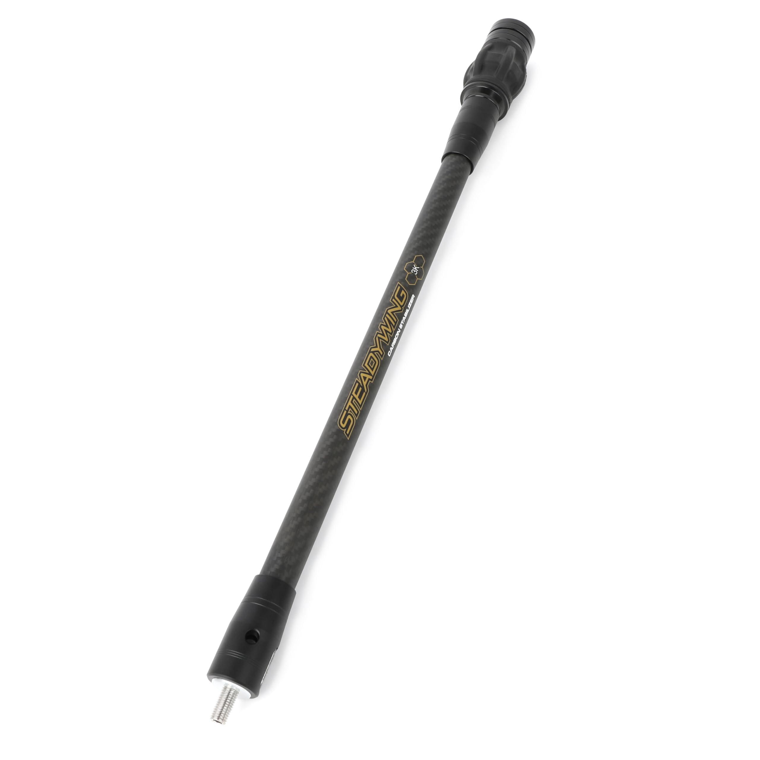 AMEYXGS archery stabilizer 8in rod improves vibration dampening for smoother shots.