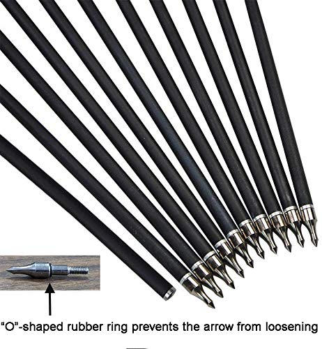 AMEYXGS arrows in outdoor hunting setup ready for practice and small-game targets.