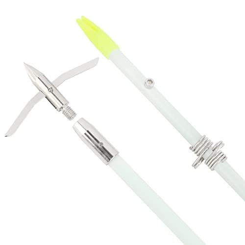 AMEYXGS bowfishing broadheads provide sturdy cutting power for fish entry.