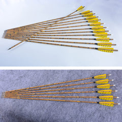 AMEYXGS camo arrow rotatable nock enables quick setup across bow types.
