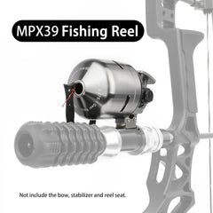 AMEYXGS MPX39 reel drag adjust close-up highlighting four brake groups for precise control