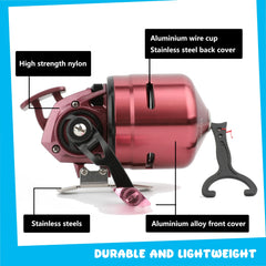 MPX39 spool capacity showing 85 yards of 50 lb Dyneema line