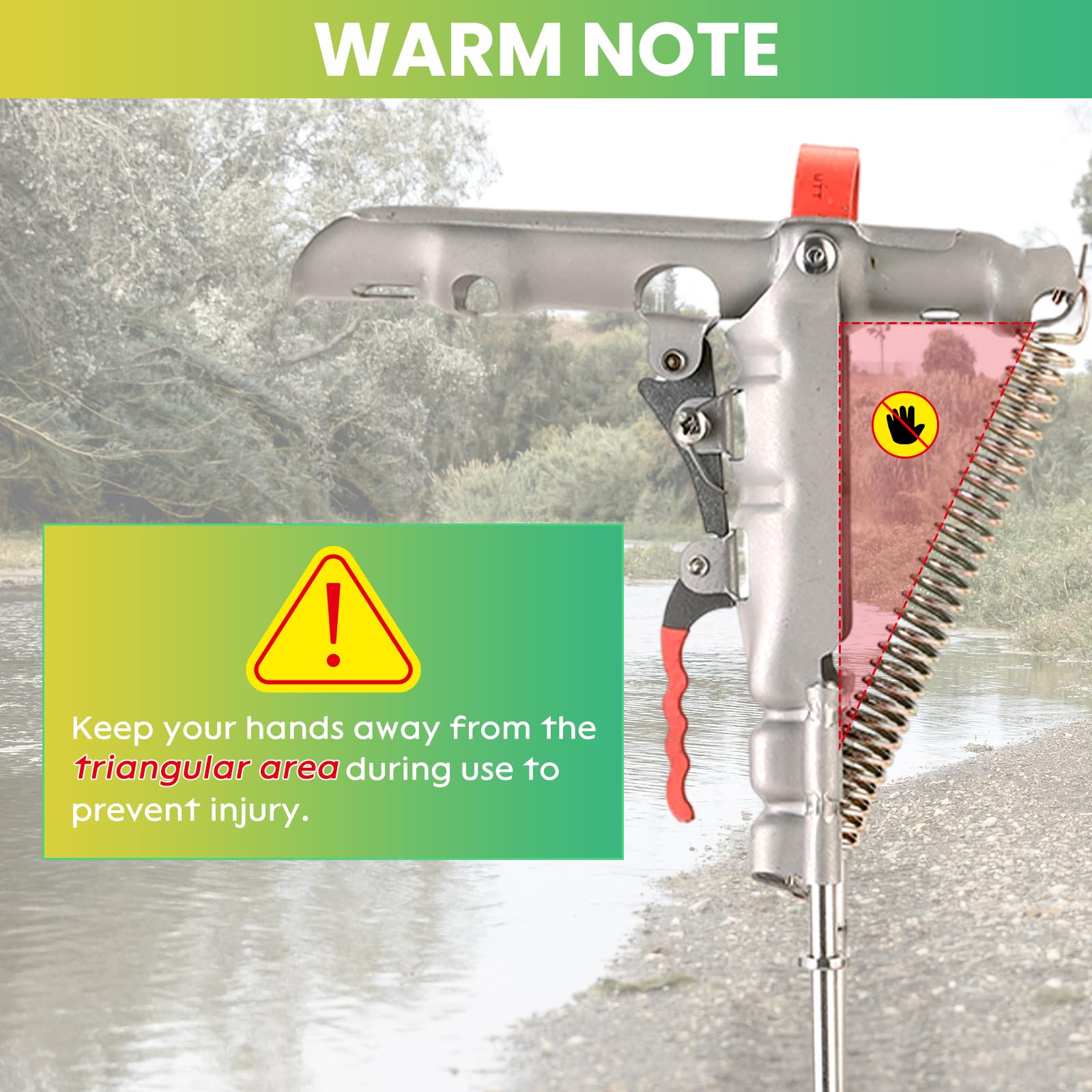 Demonstration of automatic hook-setting action