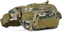 AMHEH 3.5L tactical fanny pack main pocket keeps essentials organized on the go