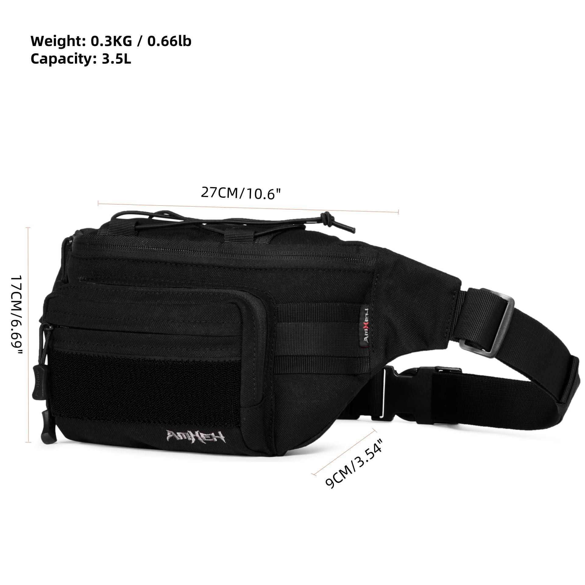 AMHEH MOLLE back webbing supports modular gear on demand