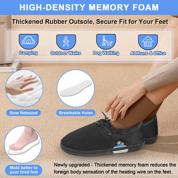 Amiable rubber sole with anti-slip grooves for safe steps indoors.